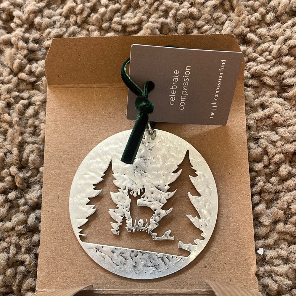 NWT J Jill compassion Christmas ornament